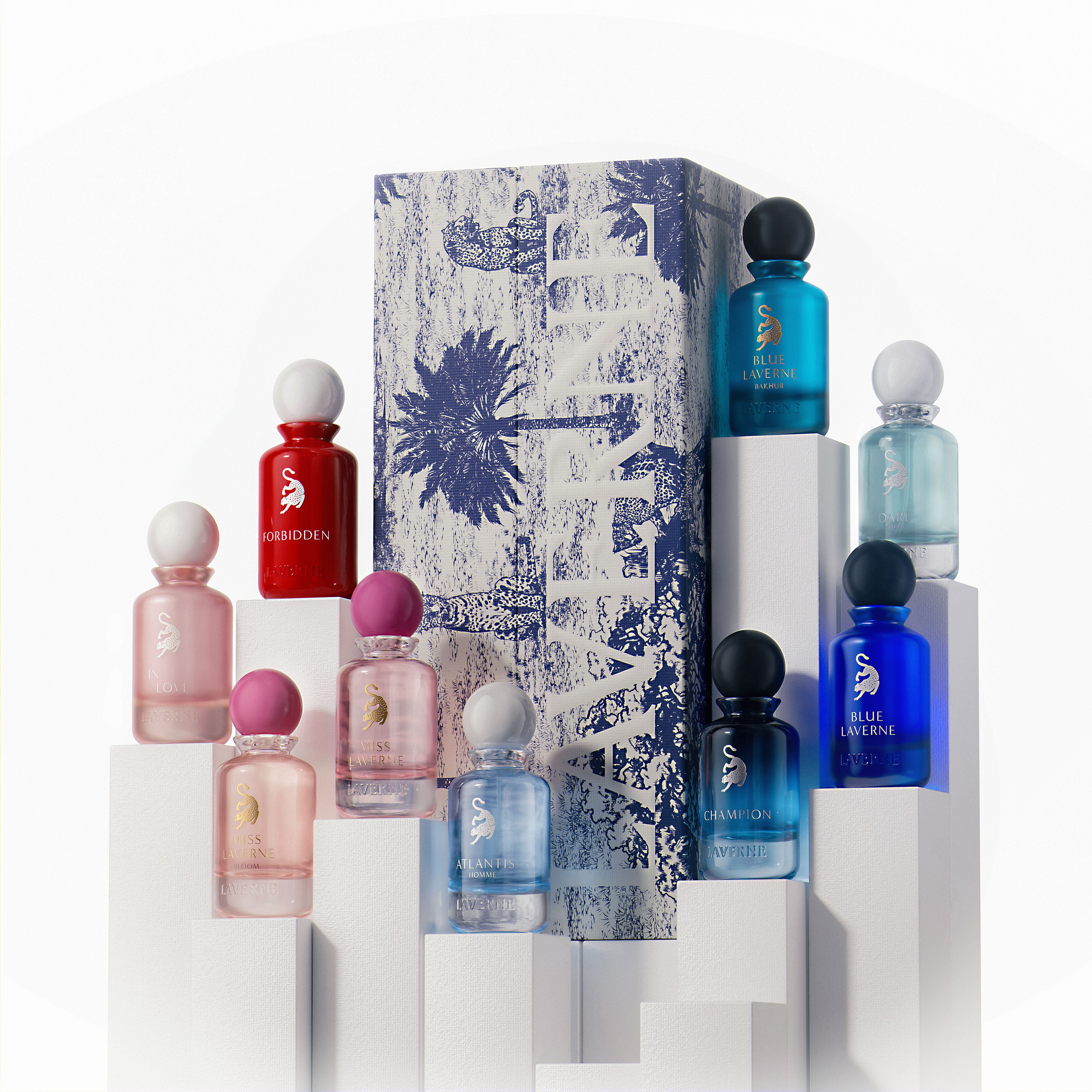 Great Garden Classic Perfume by LAVERNE – 9x25ml Gift Set