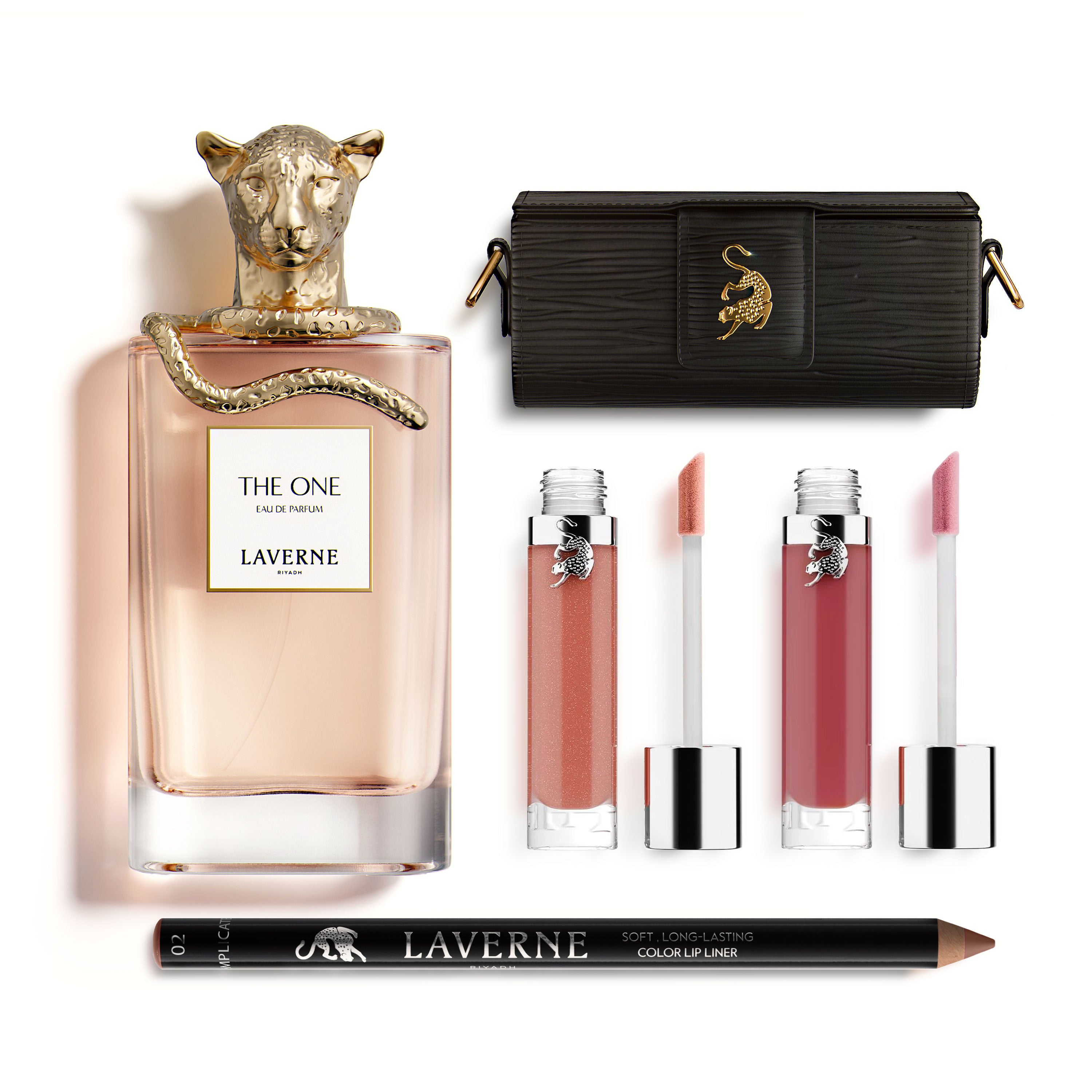 The One Beauty Set by LAVERNE – Perfume + Lip Gloss + Liner